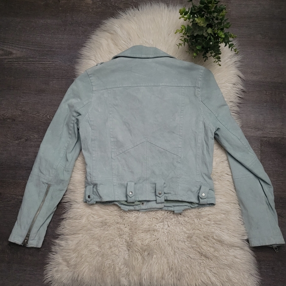 BLANKNYC Morning After Suede Moto Jacket Size Small - Picture 9 of 12